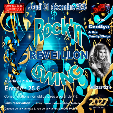REVEILLON DU JOUR DE L'AN - CAVEAU DE LA HUCHETTE